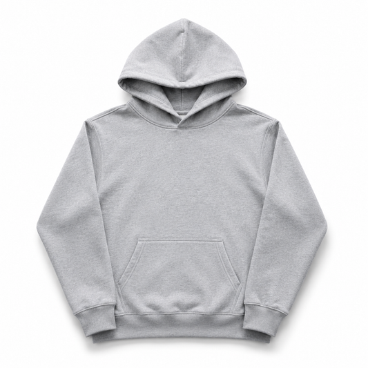 350gsm Grey Hoodie
