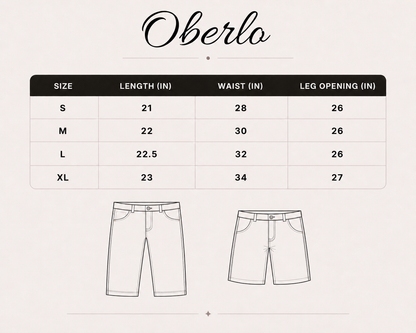 Black Selvedge Jorts