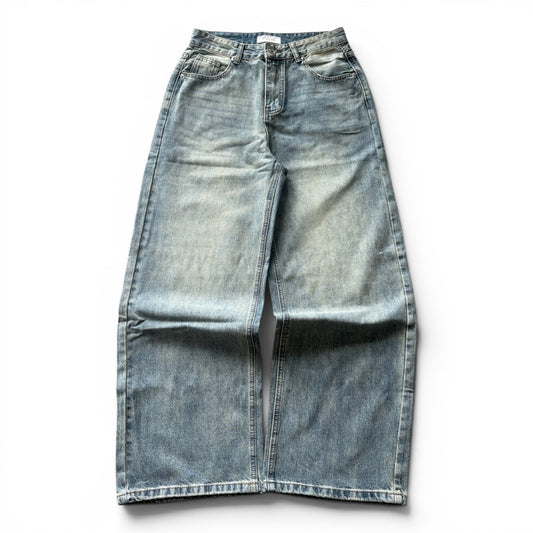 Distressed Light Blue Jeans