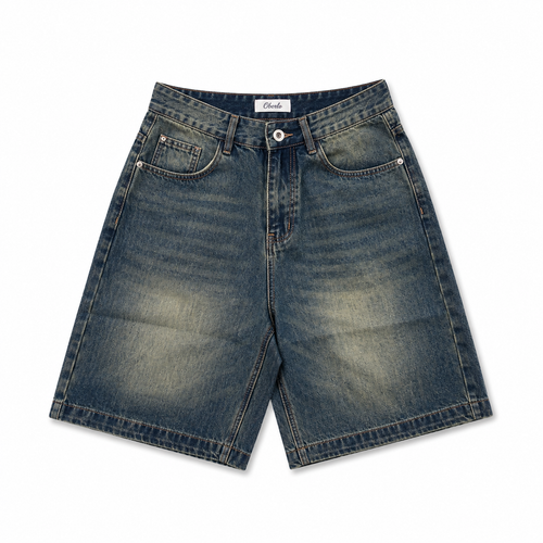 Blue Wash Jorts