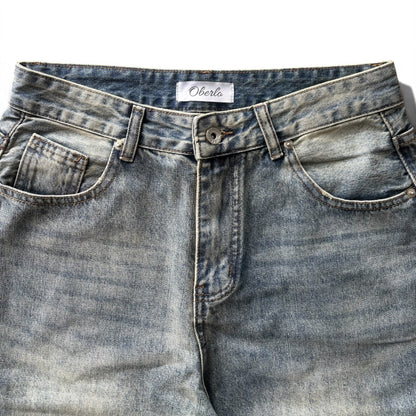Distressed Light Blue Jeans