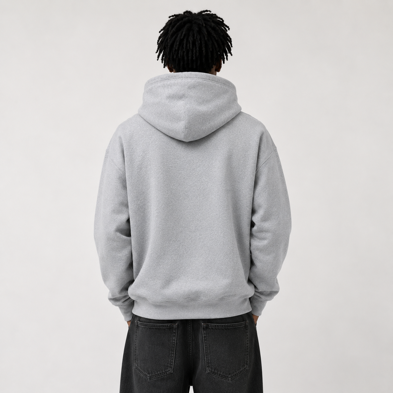 350gsm Grey Hoodie